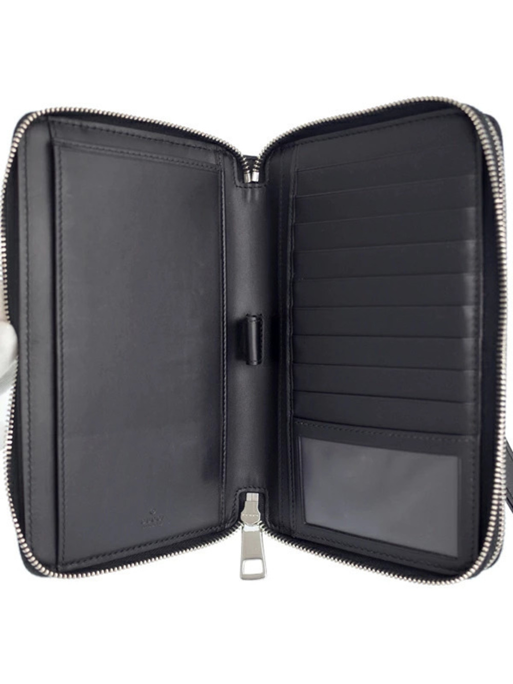 Gucci ssima Wallet Zip Round Long Zipper - Picture 3 of 9